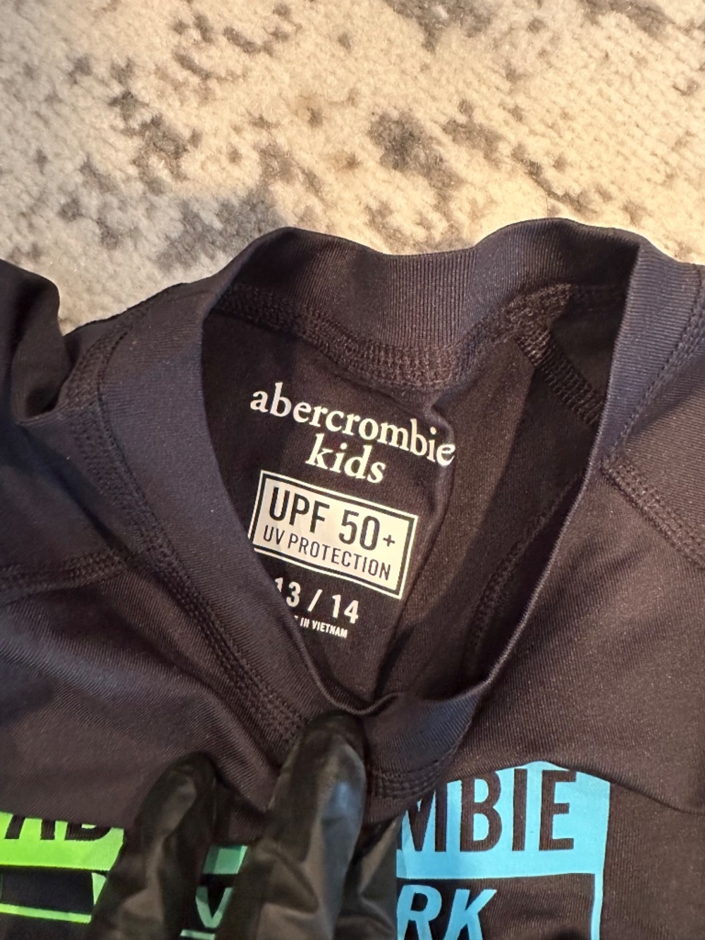 Boys Abercrombie Swim Bundle 🌊 4PC UPF 50 Shirts + Trunks (13/14) - Picture 4 of 11